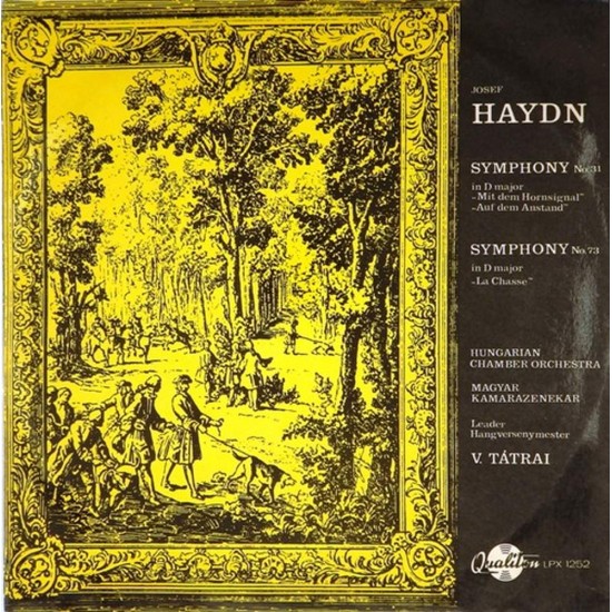 Пластинка Josef Haydn Symphony № 31, № 73